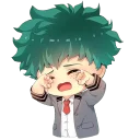 😭-My Hero Academia, Telegram Sticker
