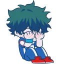 😅-My Hero Academia, Telegram Sticker
