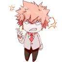 😡-My Hero Academia, Telegram Sticker