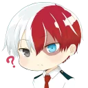 ❓-My Hero Academia, Telegram Sticker