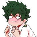 😭-My Hero Academia, Telegram Sticker