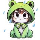 🐸-My Hero Academia, Telegram Sticker