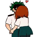 ❤️-My Hero Academia, Telegram Sticker