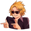 😎-My Hero Academia, Telegram Sticker