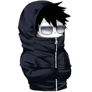 😎-My Hero Academia, Telegram Sticker