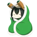 😴-My Hero Academia, Telegram Sticker