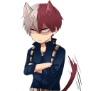 😠-My Hero Academia, Telegram Sticker