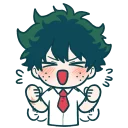 😆-My Hero Academia, Telegram Sticker