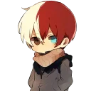 😐-My Hero Academia, Telegram Sticker