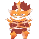 😐-My Hero Academia, Telegram Sticker
