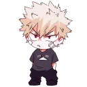 😒-My Hero Academia, Telegram Sticker