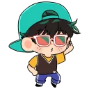 😎-My Hero Academia, Telegram Sticker
