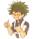 👍-My Hero Academia, Telegram Sticker