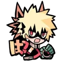 😠-My Hero Academia, Telegram Sticker