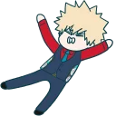 😖-My Hero Academia, Telegram Sticker