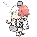 😴-My Hero Academia, Telegram Sticker