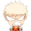 😡-My Hero Academia, Telegram Sticker