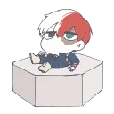 😐-My Hero Academia, Telegram Sticker