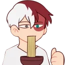 👍-My Hero Academia, Telegram Sticker