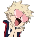 😍-My Hero Academia, Telegram Sticker