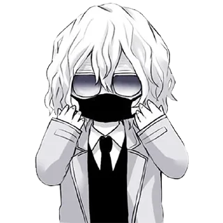 😎-My Hero Academia, Telegram Sticker