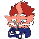 😐-My Hero Academia, Telegram Sticker