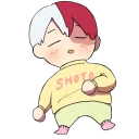 😴-My Hero Academia, Telegram Sticker