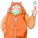 😃-My Hero Academia, Telegram Sticker