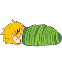 😴-My Hero Academia, Telegram Sticker