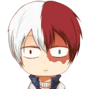 😐-My Hero Academia, Telegram Sticker