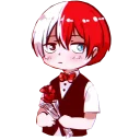❤️-My Hero Academia, Telegram Sticker