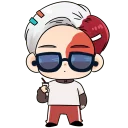 😎-My Hero Academia, Telegram Sticker