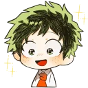 😳-My Hero Academia, Telegram Sticker