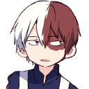 😒-My Hero Academia, Telegram Sticker