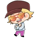 😎-My Hero Academia, Telegram Sticker