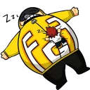 😴-My Hero Academia, Telegram Sticker