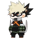 😐-My Hero Academia, Telegram Sticker