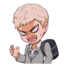 😠-My Hero Academia, Telegram Sticker