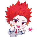 ❤️-My Hero Academia, Telegram Sticker
