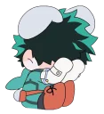 😖-My Hero Academia, Telegram Sticker