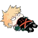 😐-My Hero Academia, Telegram Sticker
