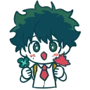 😳-My Hero Academia, Telegram Sticker