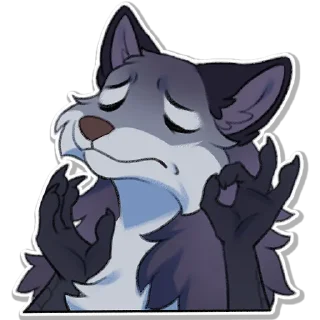 🤫-Hioshi the enfield, Telegram Sticker