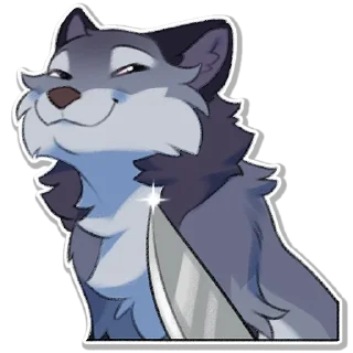 😶-Hioshi the enfield, Telegram Sticker