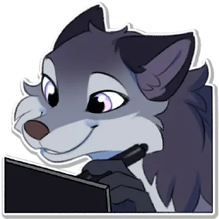 🖊-Hioshi the enfield, Telegram Sticker