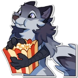 🍿-Hioshi the enfield, Telegram Sticker