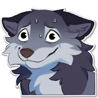 😬-Hioshi the enfield, Telegram Sticker