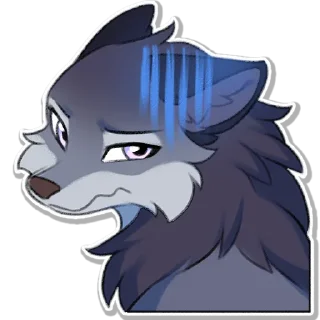 😨-Hioshi the enfield, Telegram Sticker