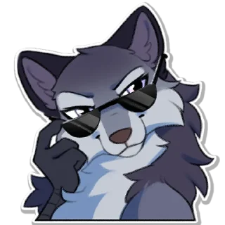 😎-Hioshi the enfield, Telegram Sticker