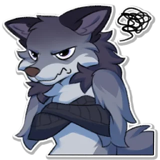 😡-Hioshi the enfield, Telegram Sticker